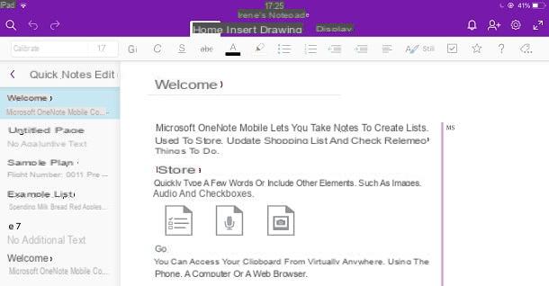 How to use OneNote