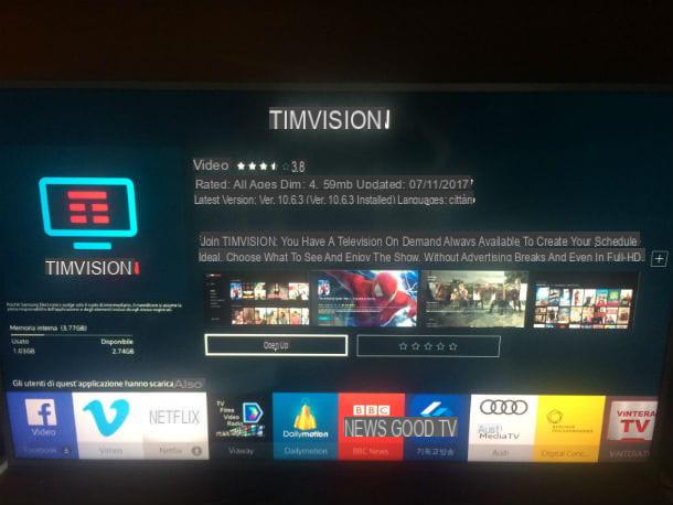 Como o TIMvision funciona na Smart TV