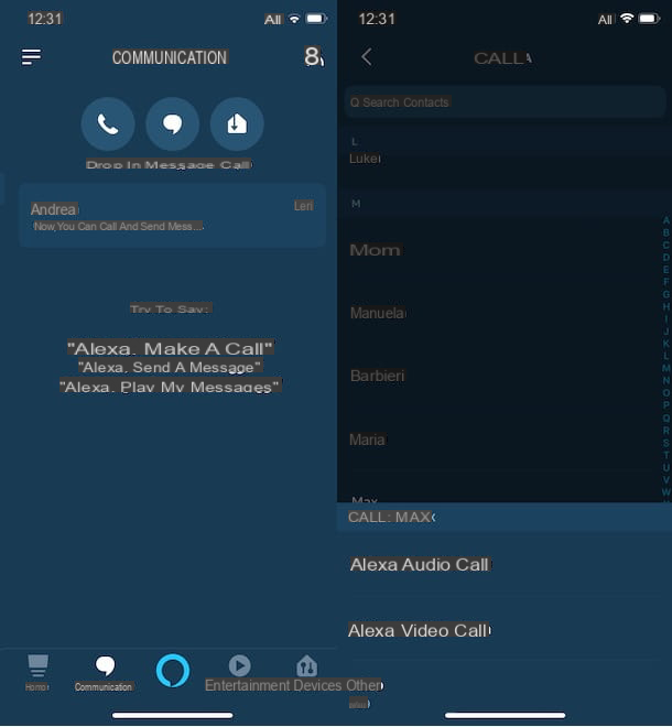 Comment appeler avec Alexa