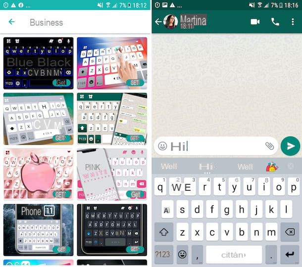 Comment obtenir le clavier de l'iPhone sur Android