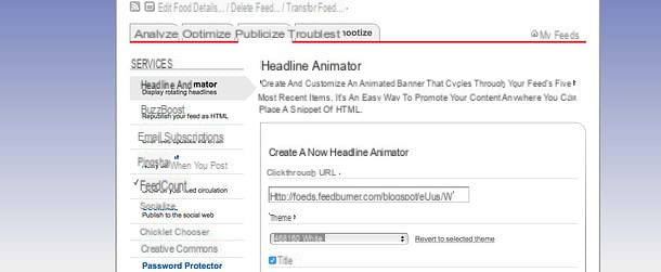 Cómo registrarse y utilizar Feedburner