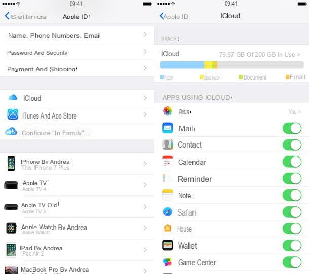 Cómo usar iCloud