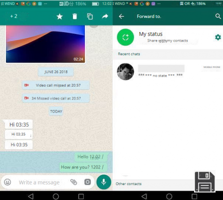 Recuperar mensagens de contactos bloqueados da WhatsApp