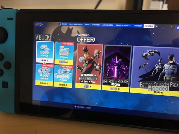 Como obter V-Bucks grátis no Nintendo Switch