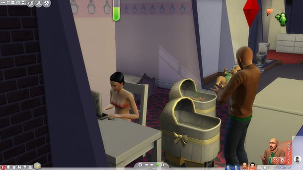 Cómo tener gemelos en Los Sims