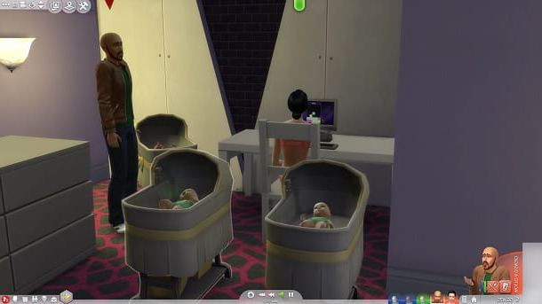 Cómo tener gemelos en Los Sims