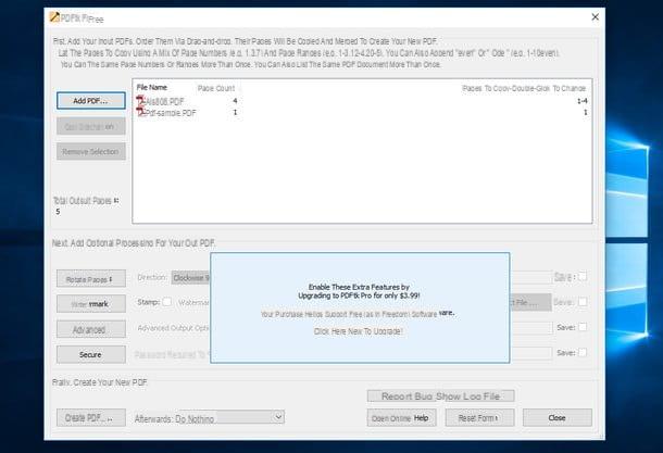 How to merge PDF documents