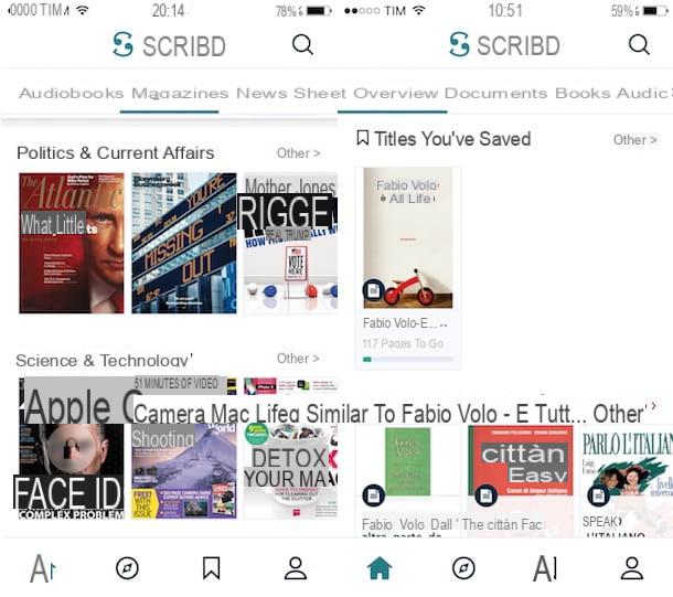 Como funciona o Scribd