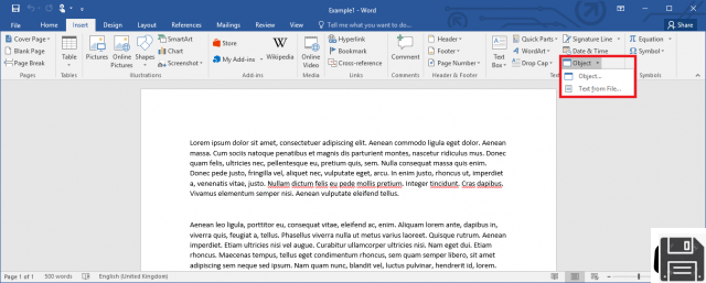 Merge word documents