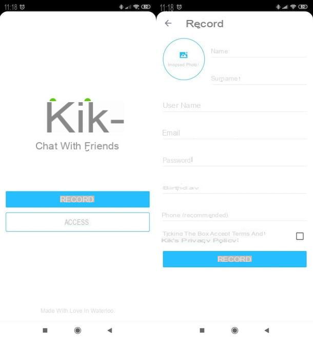 Comment fonctionne Kik