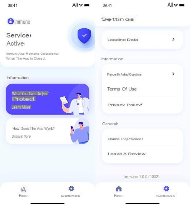 Cómo funciona la aplicación Immuni