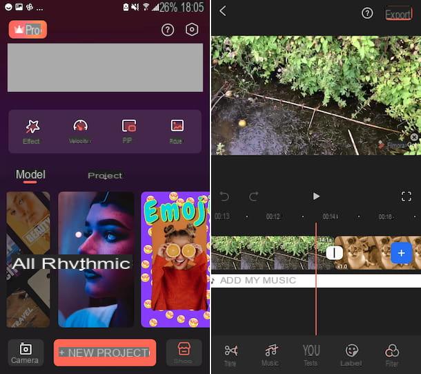 App to merge photos and videos