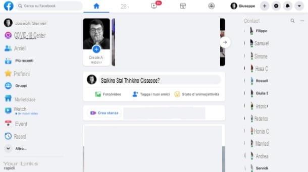 Cómo saber si una persona está chateando en Facebook