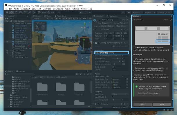 Comment utiliser Unity