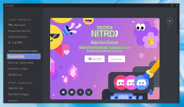 Cómo conseguir Discord Nitro