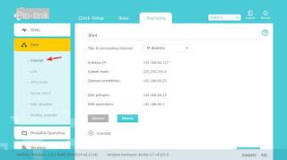 Internet menu Configure VPN on Router