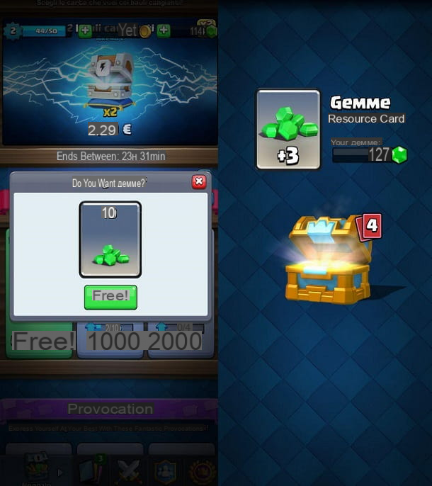 Cómo conseguir gemas en Clash Royale