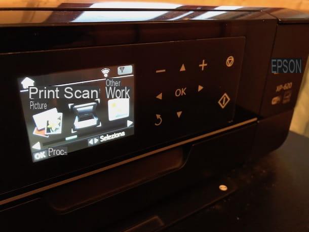 How to use the Epson printer scanner