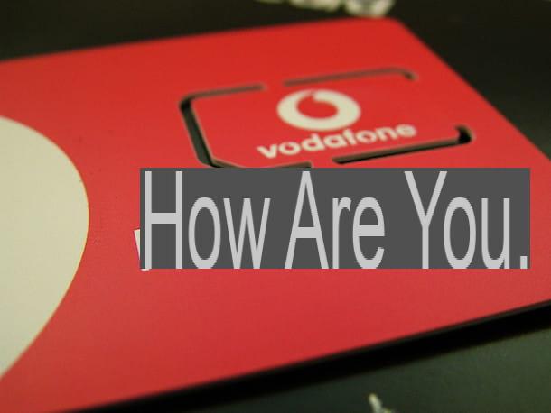 Como saber o seu número Vodafone