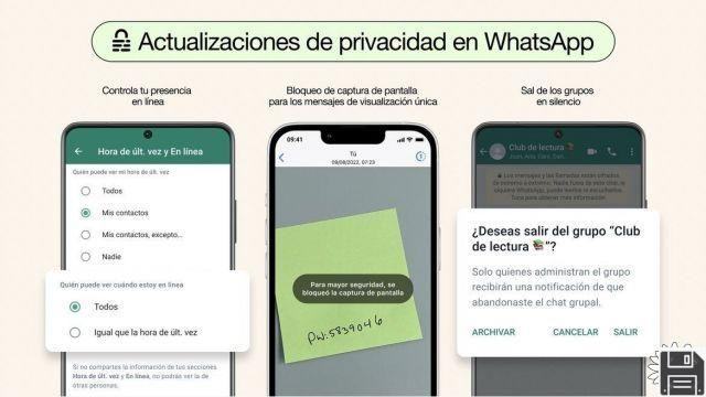 Connexion à la mise à jour WhatsApp