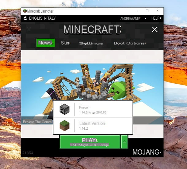Como obter a capa no Minecraft