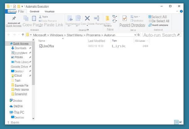 How to open programs at startup