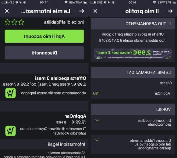 Como funciona o aplicativo COYOTE