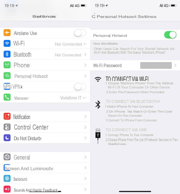 Vodafone hotspot: how it works