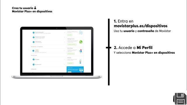 Ative o movistar em dispositivos