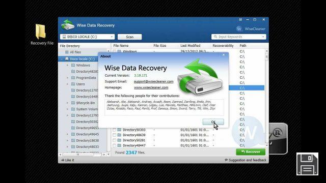 Hard disk data recovery