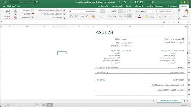 How to use Excel for invoices