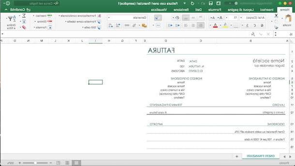 Como usar o Excel para faturas