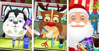 Santa Shave - Une barbe folle ! Les jeux de Noël gratuits les plus amusants sur Android et iPhone