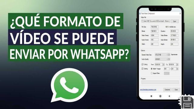 Formatos video compatible whatsapp