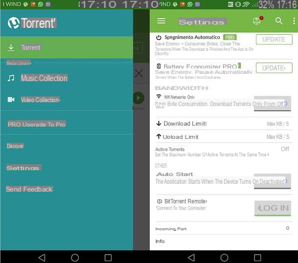 Como usar o uTorrent para Android