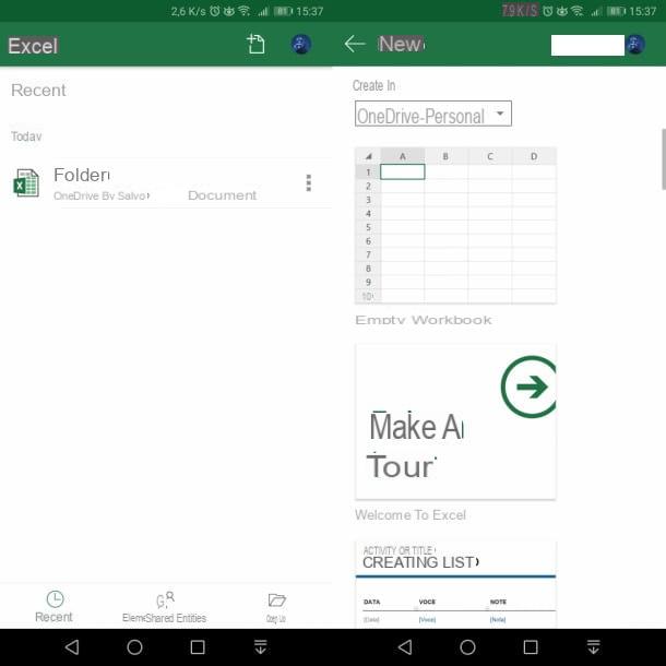 Comment utiliser Excel sur Android