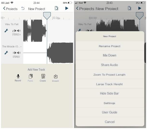 Cómo fusionar dos audios