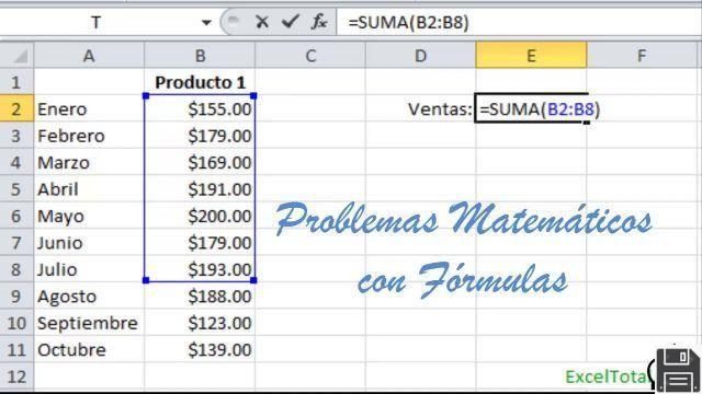 Problemas excel