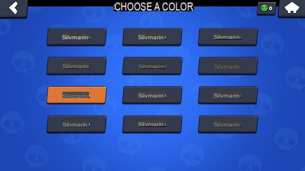 Como colocar o nome multicolor em Brawl Stars