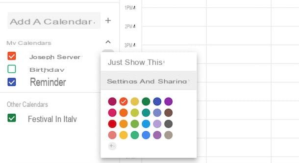 Google Calendar: how it works