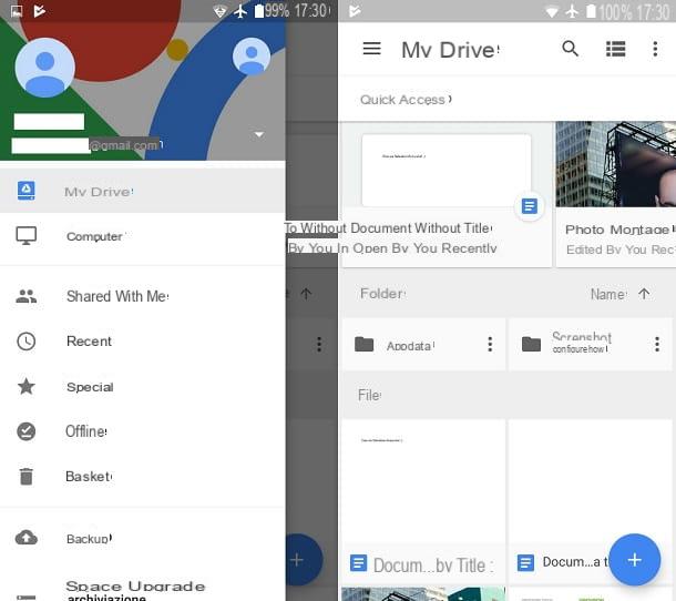 Cómo funciona Google Drive en Android