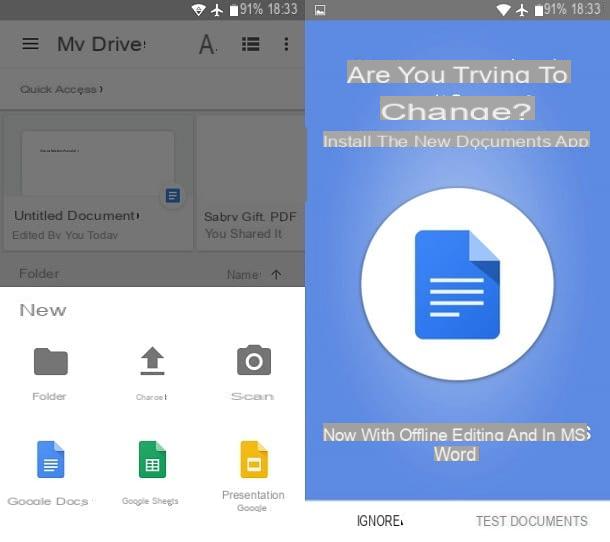 Cómo funciona Google Drive en Android