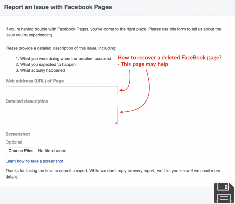 How to recover deleted Facebook profile and find your information