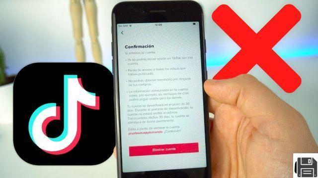 How to delete tik tok account