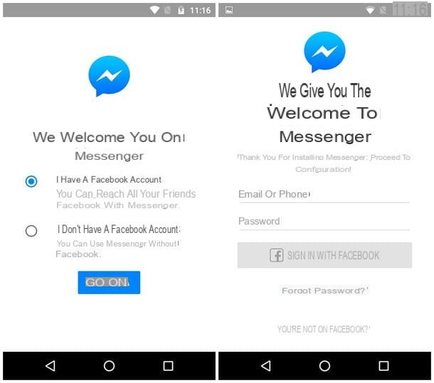 Cómo funciona Messenger sin Facebook