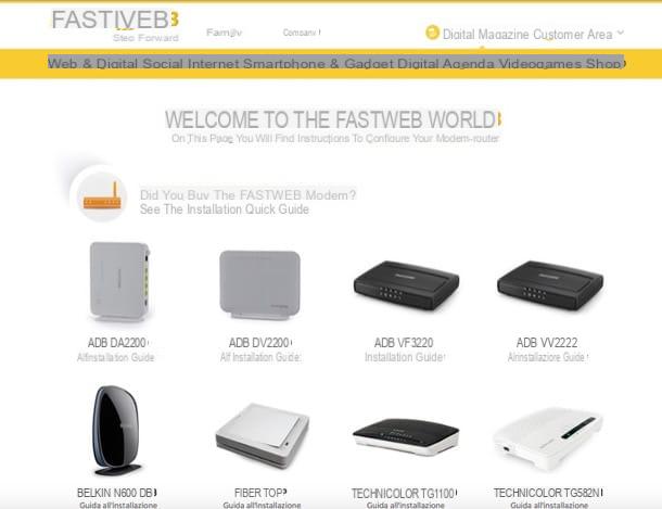 How to open Fastweb router ports