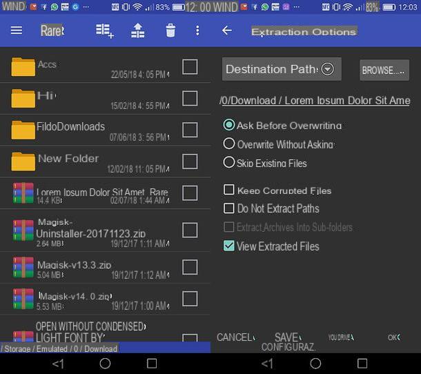 How to open RAR files on Android