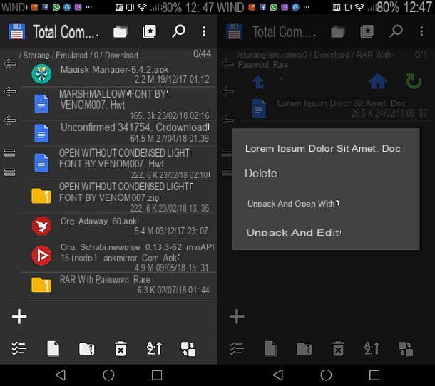 How to open RAR files on Android