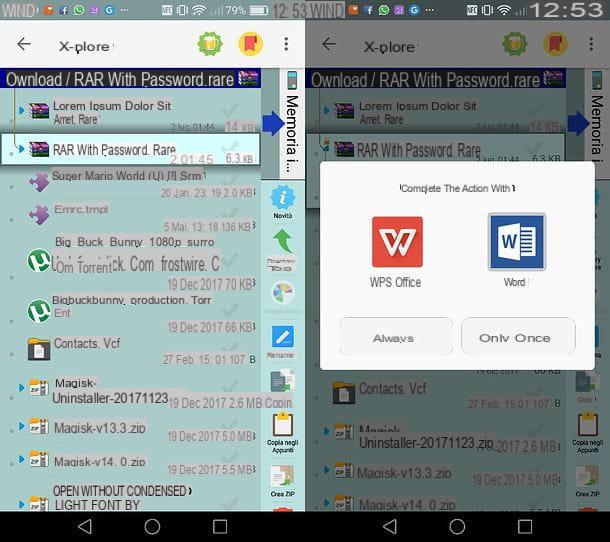 How to open RAR files on Android