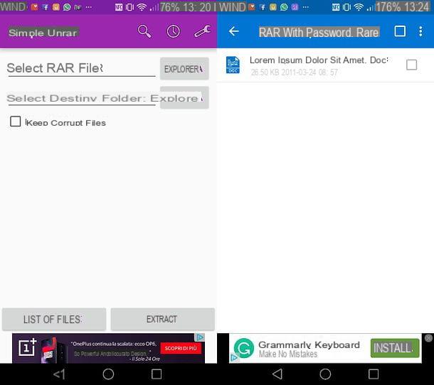 How to open RAR files on Android